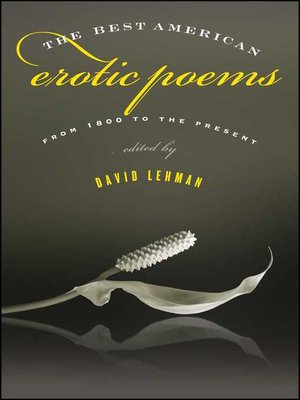 cover image of The Best American Erotic Poems